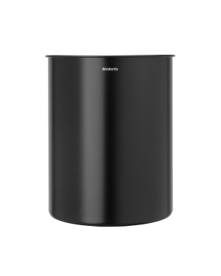 Waste Paper Bin 15 litre - Matt Black