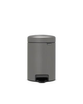 Pedal Bin NewIcon 3 Litre - Mineral Concrete Grey