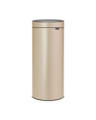 Touch Bin New 30 litre - Metallic Gold