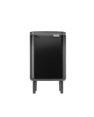 Bo Waste Bin Hi 7 litre - Matt Black