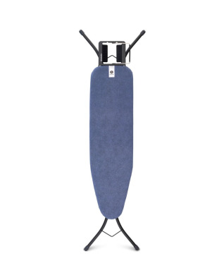 Ironing Board 110x30cm (A) Steam Iron Rest - Denim Blue