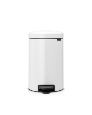 Pedal Bin NewIcon 12 Litre - White