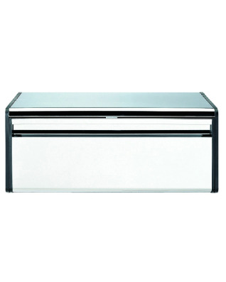 Bread Bin Fall Front - Brilliant Steel