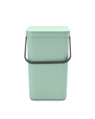 Sort &amp; Go Waste Bin 25 litre - Jade Green