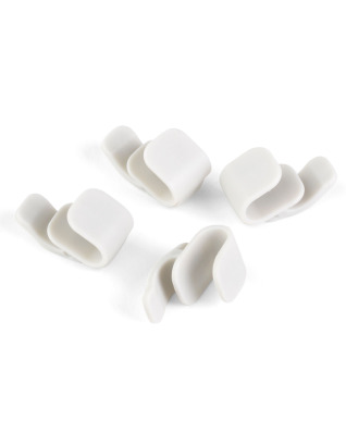 Linn Rack Replacement Hooks Setof4 White