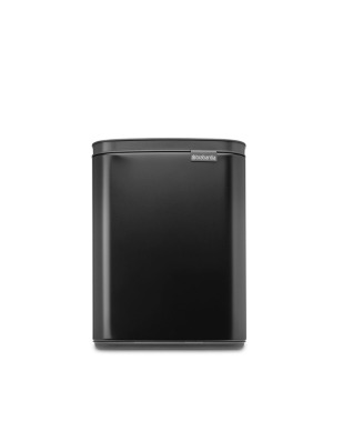 Bo Waste Bin 7 litre - Matt Black