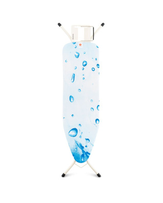 Ironing Board 124x38cm (B) Steam Iron Rest - Ice Water