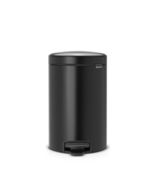 Pedal Bin NewIcon 12 Litre - Matt Black