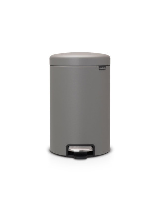 Pedal Bin NewIcon 12 Litre - Mineral Concrete Grey