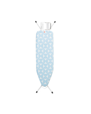 Ironing Board 124x38cm (B) Steam Iron Rest- FreshBreeze