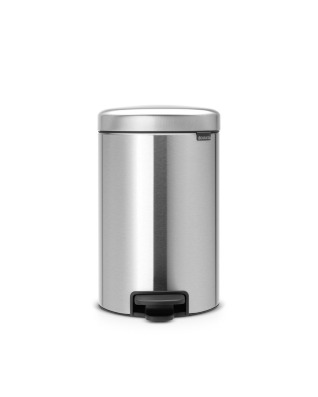 Pedal Bin NewIcon 12 Litre - Matt Steel