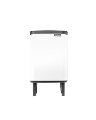 Bo Waste Bin Hi 7 litre - White