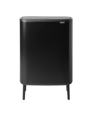 Bo Touch Bin Hi 2 x 30 litre - Matt Black