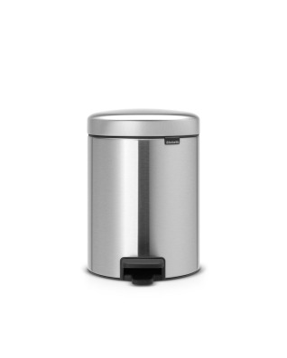 Pedal Bin NewIcon 5 Litre - Matt Steel