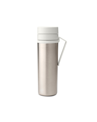 Make &amp; Take Insulated Flask, 500ml - Light Grey