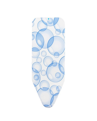 Ironing Board Cover (C) 124x45cm, Complete Set PerfectFlow - Bubbles