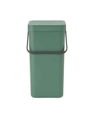 Sort &amp; Go Waste Bin 16 litre - Fir Green