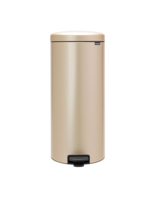 Pedal Bin NewIcon 30 Litre - Metallic Gold