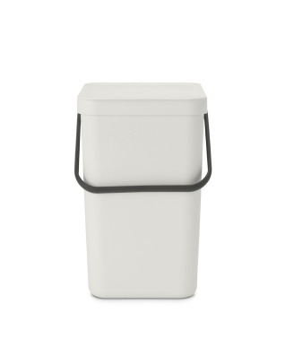 Sort &amp; Go Waste Bin 25 litre - Light Grey