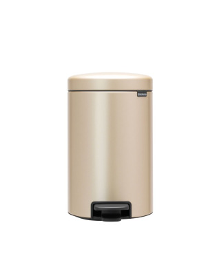 Pedal Bin NewIcon 12 Litre - Metallic Gold