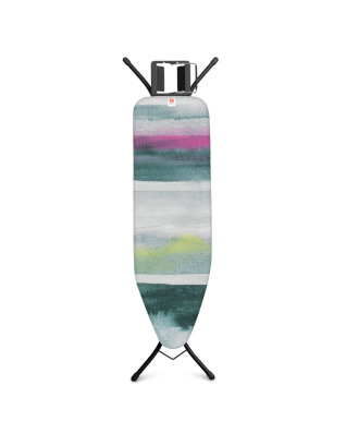 Ironing Board 124x38cm (B) Steam Iron Rest - Morning Breeze