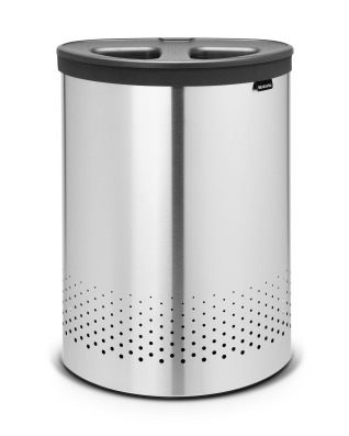 Laundry Bin 55 litre, Selector - Matt Steel