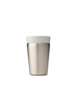 Make &amp; Take Insulated Cup, 200ml - Light Grey