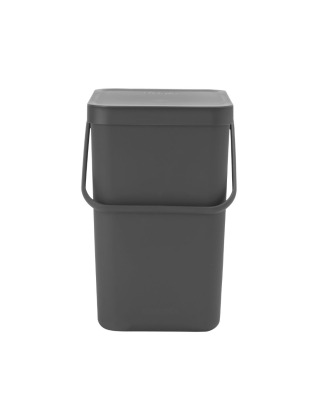 Sort &amp; Go Waste Bin 25 litre - Grey