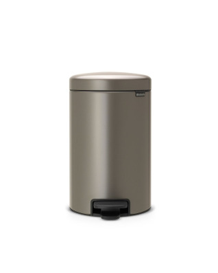 Pedal Bin NewIcon 12 Litre - Platinum