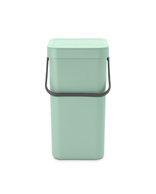 Sort &amp; Go Waste Bin 12 litre - Jade Green