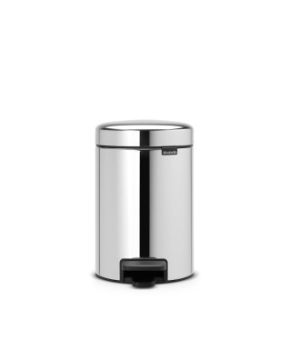 Pedal Bin NewIcon 3 Litre - Brilliant Steel