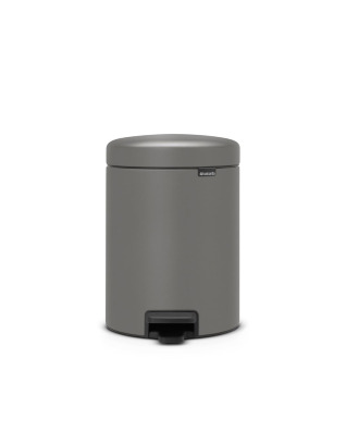 Pedal Bin NewIcon 5 Litre - Mineral Concrete Grey