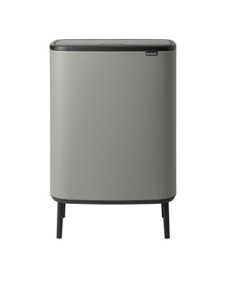 Bo Touch Bin Hi 2 x 30 litre - Mineral Concrete Grey