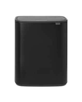 Bo Touch Bin 60 litre - Matt Black