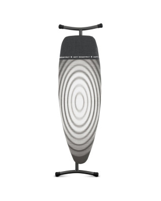 Ironing Board 135x45cm (D) Heat Resistant Iron Parking Zone - Titan Oval